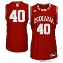 Maillot NCAA Pas Cher Indiana Hoosiers Cody Zeller 40 Rouge