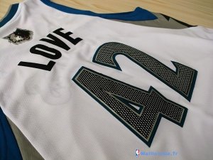 Maillot NBA Pas Cher Minnesota Timberwolves Kevin Love 42 Blanc