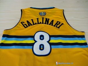 Maillot NBA Pas Cher Denver Nuggets Danilo Gallinari 8 Jaune