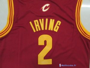 Maillot NBA Pas Cher Cleveland Cavaliers Junior Kyrie Irving 2 Rouge