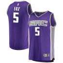 Sacramento Kings De'Aaron Fox Fanatics Branded Purple Fast Break Replica Jersey - Icon Edition