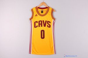 Maillot NBA Pas Cher Cleveland Cavaliers Femme Kevin Love 0 Jaune