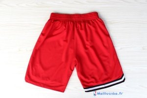 Pantalon NBA Pas Cher Miami Heat Retro Rouge