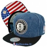 Bonnet NBA Brooklyn Nets USA 2016 Drapeau