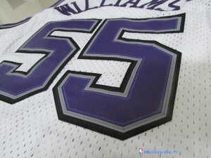 Maillot NBA Pas Cher Sacramento Kings Jason Williams 55 Blanc