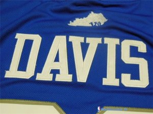 Maillot NCAA Pas Cher Kentucky Anthony Davis 23 Bleu