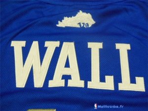 Maillot NCAA Pas Cher Kentucky John Wall 11 Bleu