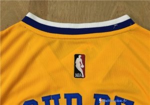 Maillot NBA Pas Cher Golden State Warriors Stephen Curry 30 Jaune