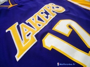 Maillot NBA Pas Cher Los Angeles Lakers Dwight Howard 12 Pourpre