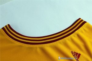 Maillot NBA Pas Cher Cleveland Cavaliers Iman Shumpert 4 Jaune