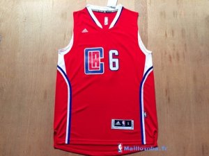 Maillot NBA Pas Cher Los Angeles Clippers DeAndre Jordan 6 Rouge