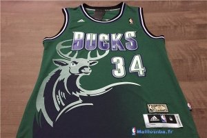 Maillot NBA Pas Cher Milwaukee Bucks Ray Allen 34 Vert