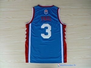 Maillot ABA Pas Cher Los Angeles Clippers Paul 3 Gris