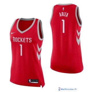 Maillot NBA Pas Cher Houston Rockets Femme Trevor Ariza 1 Rouge Icon 2017/18