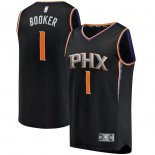 Phoenix Suns Devin Booker Fanatics Branded Black Fast Break Replica Player Jersey - Statement Edition