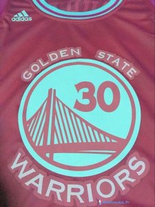 Maillot NBA Pas Cher Golden State Warriors Femme Stephen Curry 30 Rose