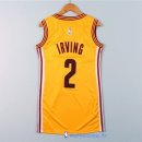 Maillot NBA Pas Cher Cleveland Cavaliers Femme Kyrie Irving 2 Jaune