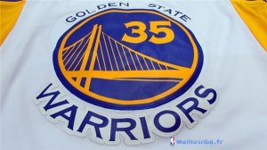 Maillot NBA Pas Cher Golden State Warriors Kevin Durant 35 Blanc