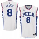 Maillot NBA Pas Cher Philadelphia Sixers Julius Erving 8 Blanc