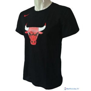 Maillot NBA Pas Cher Chicago Bulls Nike Noir