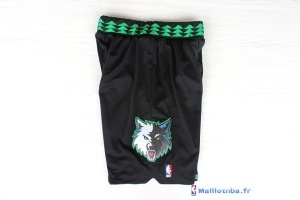 Pantalon NBA Pas Cher Minnesota Timberwolves Retro Noir