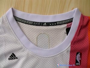 Maillot ABA Pas Cher Miami Heat Wade 3 Blanc