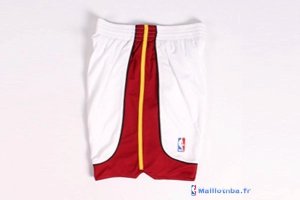 Pantalon NBA Pas Cher Miami Heat Blanc Rouge