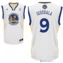 Maillot NBA Pas Cher Golden State Warriors Andre Iguodala 9 Blanc