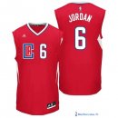 Maillot NBA Pas Cher Los Angeles Clippers DeAndre Jordan 6 Rouge