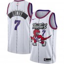 Toronto Raptors Kyle Lowry Nike White Hardwood Classics Finished Swingman Jersey