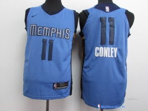 Maillot NBA Pas Cher Memphis Grizzlies Mike Conley 11 Bleu Statement 2017/18