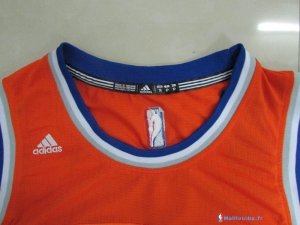 Maillot NBA Pas Cher New York Knicks Kristaps Porzingis 6 Orange