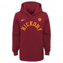 Indiana Pacers Nike Red Hardwood Classics Club Fleece Pullover Hoodie