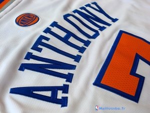 Maillot NBA Pas Cher New York Knicks Carmelo Anthony 7 Blanc