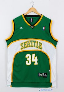 Maillot NBA Pas Cher Seattle Supersonics Ray Allen 34 Vert