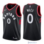 Maillot NBA Pas Cher Toronto Raptors CJ Miles 0 Noir Statement 2017/18