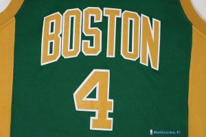 Maillot NBA Pas Cher Boston Celtics Isaiah Thomas 4 Vert Orange