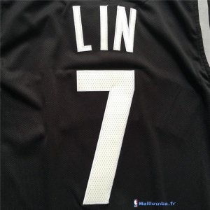 Maillot NBA Pas Cher Brooklyn Nets Jeremy Lin 7 Noir