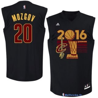 Maillot NBA Pas Cher Finales Cleveland Cavaliers Timofey Mozgov 20 Noir