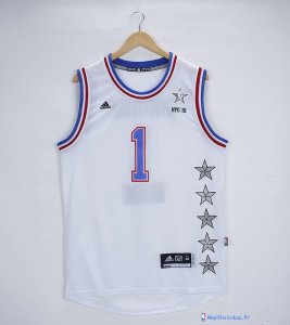 Maillot NBA Pas Cher All Star 2015 Derrick Rose 1 Blanc