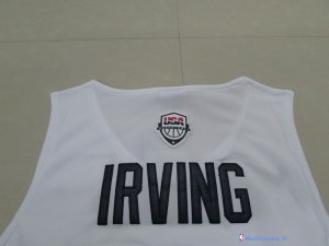 Maillot NBA Pas Cher USA 2016 Kyrie Irving 10 Blanc