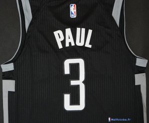 Maillot NBA Pas Cher Houston Rockets Chris Paul 3 Noir Statement 2017/18