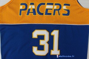 Maillot NBA Pas Cher Indiana Pacers Reggie Miller 31 Bleu