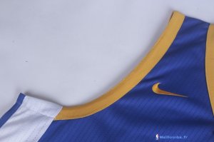 Maillot NBA Pas Cher Golden State Warriors Kevin Durant 35 Bleu 2017/18