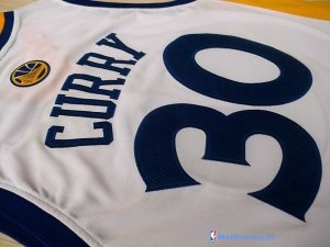 Maillot NBA Pas Cher Golden State Warriors Stephen Curry 30 Blanc