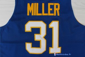 Maillot NBA Pas Cher Indiana Pacers Reggie Miller 31 Bleu