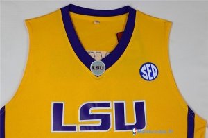 Maillot NCAA Pas Cher LSU Bobby Simmons 25 Jaune