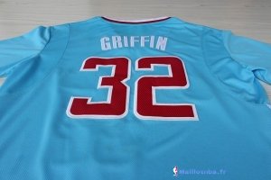 Maillot NBA Pas Cher Los Angeles Clippers Blake Griffin 32 Bleu MC