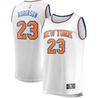 New York Knicks Mitchell Robinson Fanatics Branded White Fast Break Player Replica Jersey - Association Edition