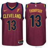 Maillot NBA Pas Cher Cleveland Cavaliers Tristan Thompson 13 Rouge 2017/18